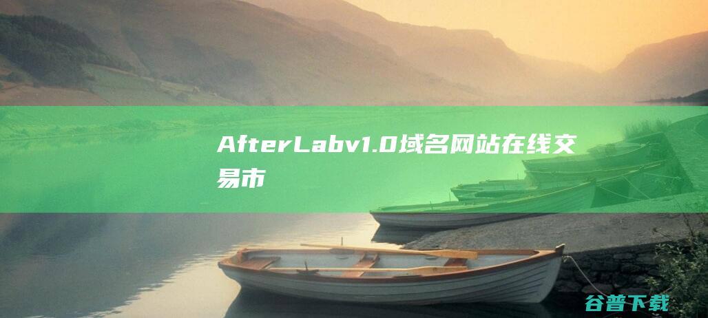 AfterLabv1.0-域名网站在线交易市场源码