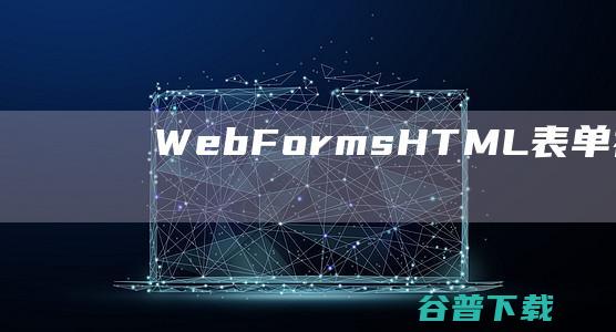 WebForms-HTML表单_视频讲解_用法示例-webforms编程词典