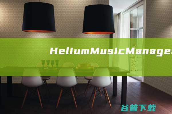 HeliumMusicManager破解版-HeliumMusicManager(音乐管家)v16.5.18323中文免费版