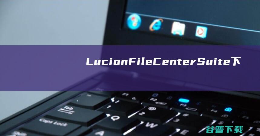 LucionFileCenterSuite下载-LucionFileCenterSuite(文件管理软件)v12.0.13破解版